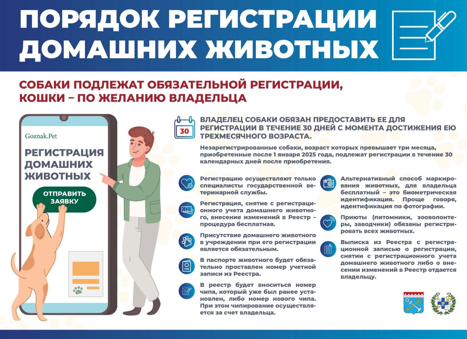 Новый закон Санкт-Петербурга о домашних животных: что важно знать владельцам